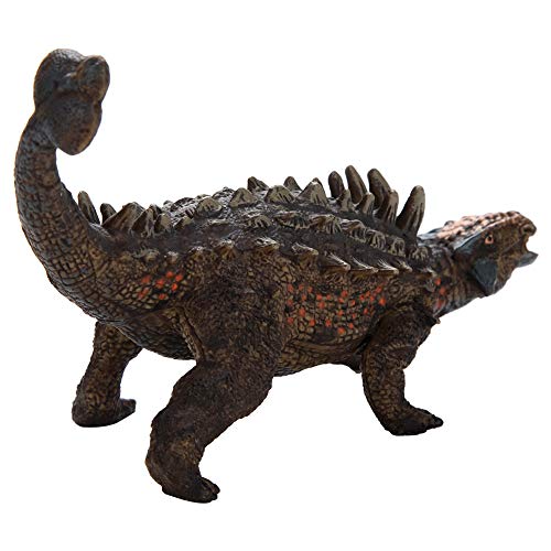 Zerodis Figura de Dinosaurio Ankylosaurus, Modelo de Dinosaurio de simulación en Miniatura de plástico, colección Decorativa educativa, Regalo para niños, iluminación de paleontología