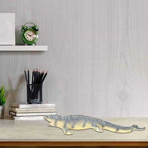 Zerodis Modelo de Dinosaurio de Mosasaurus, Juguete de Dinosaurio de Alta simulación Plástico de Vinilo Dino Dinosaurio para niños niñas de 3, 4, 5, 6, 7, 8 años