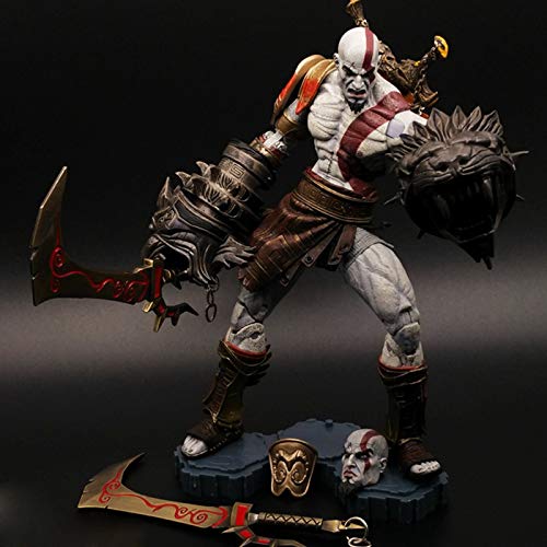 ZH God of War III Kratos Figuras De Acción, 20Cm Estatua Modelo, Anime Coleccionables Adornos Decorativos, Juguete De Recuerdo Clásico Regalo PVC,A