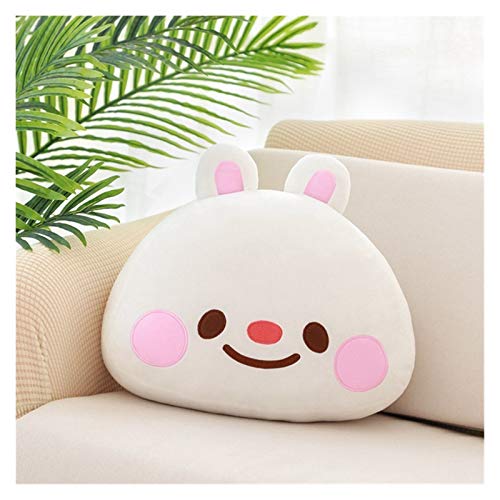 zhenxin Juguete de Peluche 40 cm Kawaii Cat & Rabbit Polla de Peluche Pillow Dibujos Animados Suave Oso y Perro Muñeca de Peluche Sofá Cojín Cojín Niño Regalo (Color : Rabbit, Height : 40cm)