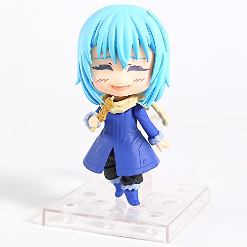 ZHHAO 10cm Anime Figura Esa Vez Que me reencarnó como una versión de Slime Rimuru Tempest Q CLORURO DE POLIVINILO Modelo de acción Figura Doll Toys Gift (con Caja de Venta al por Menor)