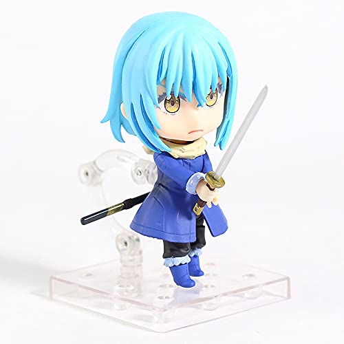 ZHHAO 10cm Anime Figura Esa Vez Que me reencarnó como una versión de Slime Rimuru Tempest Q CLORURO DE POLIVINILO Modelo de acción Figura Doll Toys Gift (con Caja de Venta al por Menor)