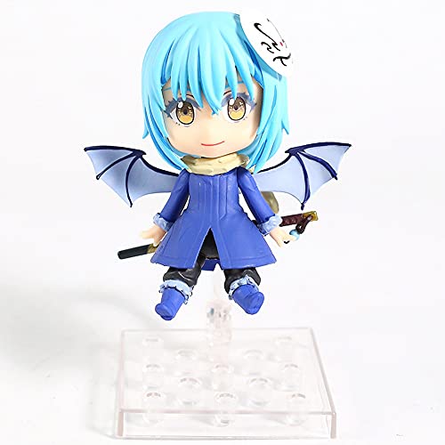 ZHHAO 10cm Anime Figura Esa Vez Que me reencarnó como una versión de Slime Rimuru Tempest Q CLORURO DE POLIVINILO Modelo de acción Figura Doll Toys Gift (con Caja de Venta al por Menor)