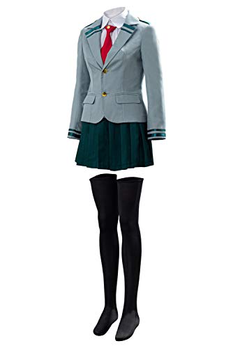 Zhinina Uniforme Escolar Japones para Mujeres Uniforme de Cosplay Anime Conjunto Completo Version 1, L