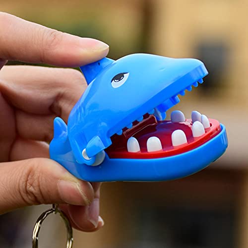 ZHIYA Juguete Clásico De Cocodrilo, Dinosaurio para Morder Los Dedos, Juego De Dientes De Cocodrilo, Juguete Divertido para Niños, Marioneta De Mano