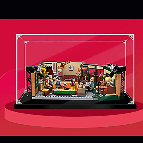 ZHLY Vitrina de acrílico para Lego 21319 Ideas Friends Central Perk, Display Case a Prueba de Polvo para Lego 21319(Solo Vitrina) (2MM)