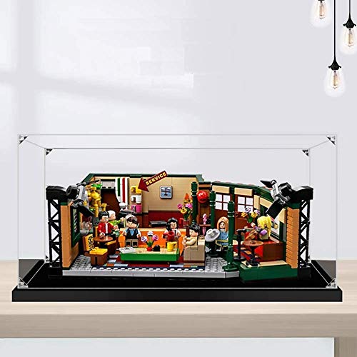 ZHLY Vitrina de acrílico para Lego 21319 Ideas Friends Central Perk, Display Case a Prueba de Polvo para Lego 21319(Solo Vitrina) (2MM)