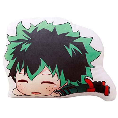 Zhongkaihua My Hero Academia almohada felpa Izuku Midoriya/Bakugou Katsuki/Todoroki Shoto impresión 3D felpa cojín anime almohada muñeca juguetes