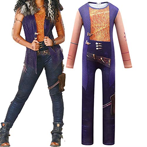 Zombies 2 Disfraces Eliza Willa Wynter ZED Zoey Body Zombie High Werewolf Cheerleaders Outfit Halloween Cosplay Onesies para Adultos niños niñas niños