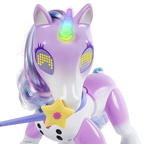 Zoomer Enchanted Unicorn - Robots de entretenimiento (Violeta, Blanco, Chica, 5 año(s), AA) , color/modelo surtido