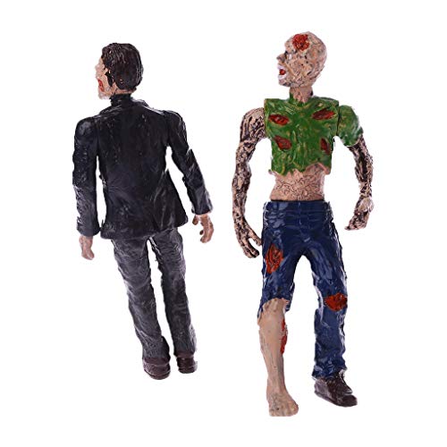 ZOOMY 6 Piezas Caminando Corpses Modelo Terror Zombies Niños Niños Figuras de Acción Juguetes Muñecas