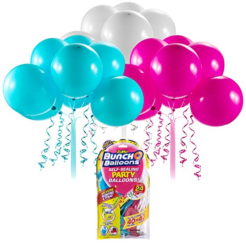 Zuru- Bunch O Balloons Party, 40 Segundos, Recambio con 24 Globos y Adaptador, 3 Modelos Surtidos, no es Posible Elegir (51679)