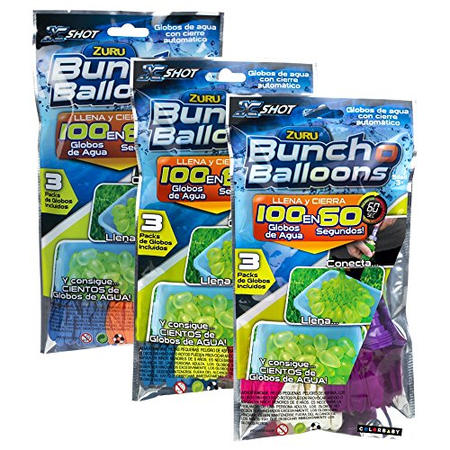 Zuru - Bunch O Balloons Set globos 3 manojos x 35 globos (42717) , color/modelo surtido