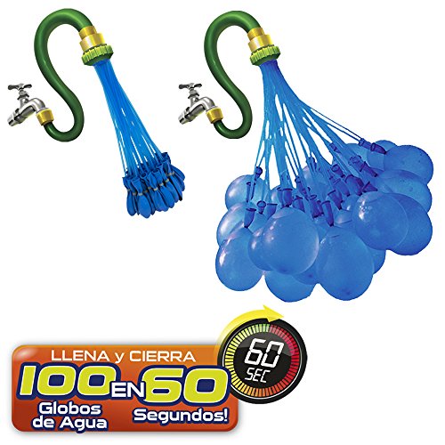 Zuru Bunch O Balloons Set lanzador y 105 globos, 3 surtidos (Colorbaby 42718)