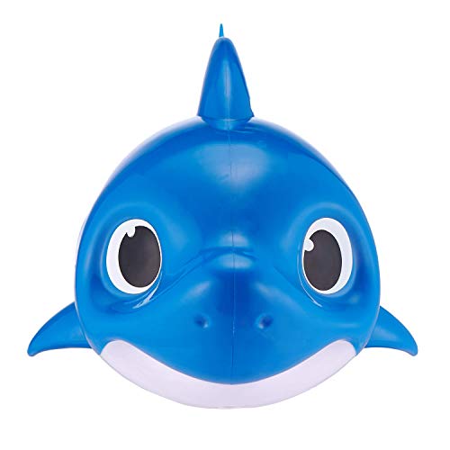 ZURU Robo Alive Junior- Baby Shark Daddy Juegos de baño, Color Azul (ZURU Inc 25282B)