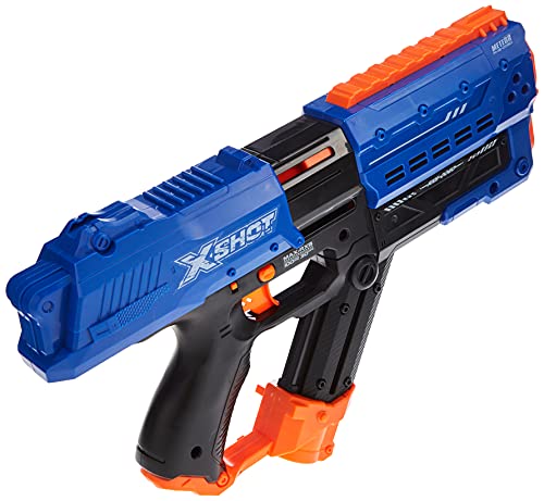 ZURU X-Shot 36282 Meteor Blaster (12 Redondas), Azul