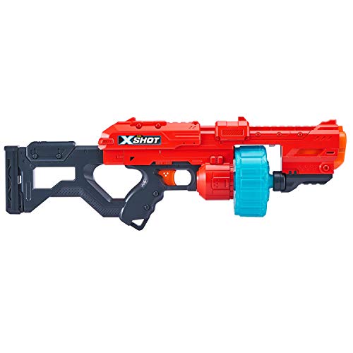 Zuru X-Shot- Excel MAX Havoc Foam Dart Blaster Dardos de Espuma, Color Rosso (36469-S001)