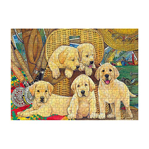 ZW18U Rompecabezas de diversión Familiar 1000 Piezas Gran Jigsaw Picture Puzzle Toys Puppy Baby Pattern Adult Children Puzzle Game Festival Regalo Pintura de decoración del hogar