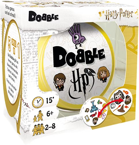 Zygomatic ASMD0050 Dobble Harry Potter - Juego de cartas (en alemán) - Idioma Alemán