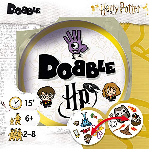 Zygomatic ASMD0050 Dobble Harry Potter - Juego de cartas (en alemán) - Idioma Alemán