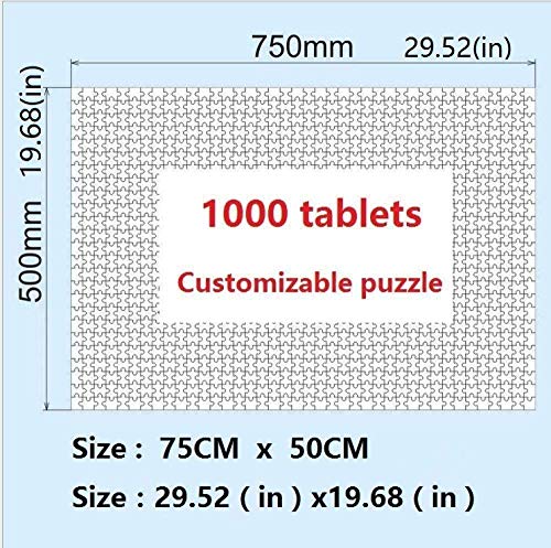 ZZCCFF Juguete de Rompecabezas de Papel de ensamblaje Educativo para Adultos de 1000 Piezas para Regalo de niños,Serie de paisajes mundialmente Famosos Jigsaw-Salamanca