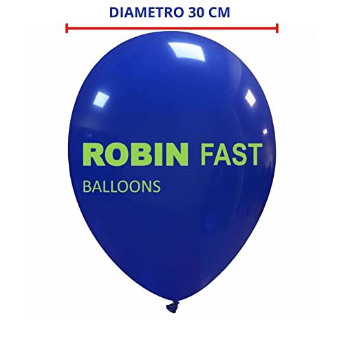 1000 globos personalizados de látex con el logotipo de tu empresa, eventos comerciales, nuevas aperturas etc, biodegradables, fabricados en Italia de 12" y 30 cm de ancho