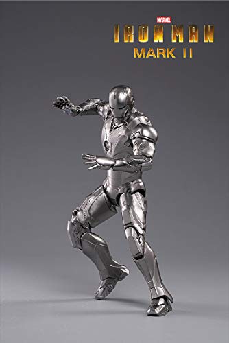 10th Anniversary Deluxe Collector 18 CM Iron Man MK2 Action Figure