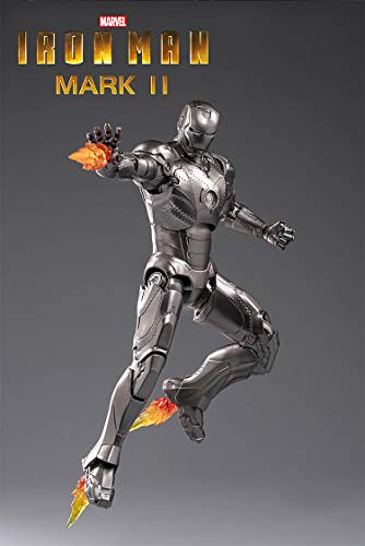 10th Anniversary Deluxe Collector 18 CM Iron Man MK2 Action Figure