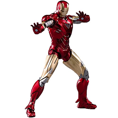 10th Anniversary Deluxe Collector 18 CM Iron Man MK6 Action Figure