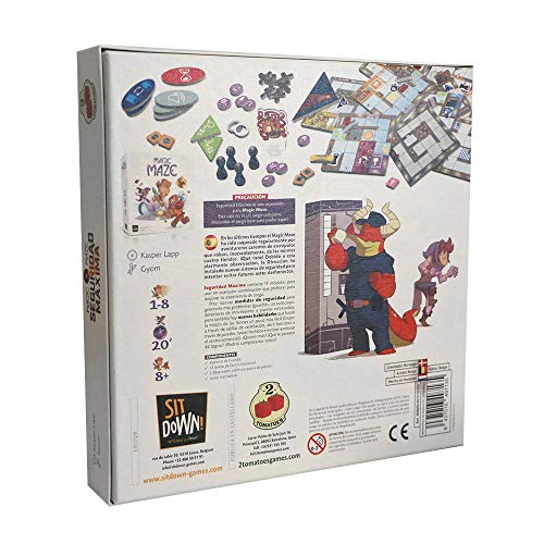 2 Tomatoes Games Magic Maze-Expansión Seguridad Máxima, Multicolor (8437016497135-0)