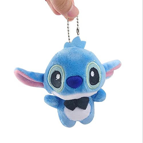 2 Uds / Dibujos Animados Animación Stitch Juguete De Peluche Kawaii Juguetes 10Cm Anime Stitch Relleno Pequeño Colgante Muñeco De Peluche Stitch Juguetes De Peluche para Niños