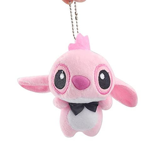 2 Uds / Dibujos Animados Animación Stitch Juguete De Peluche Kawaii Juguetes 10Cm Anime Stitch Relleno Pequeño Colgante Muñeco De Peluche Stitch Juguetes De Peluche para Niños