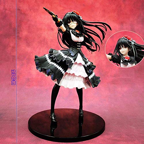 23cm Anime Figure Fecha A Live 30 Aniversario 1 / 7ª Escala Ver. Tokisaki Kurumi Nightmate Action Figure Toys Action Figuren Sculpture