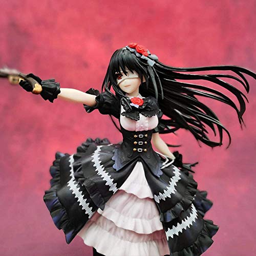 23cm Anime Figure Fecha A Live 30 Aniversario 1 / 7ª Escala Ver. Tokisaki Kurumi Nightmate Action Figure Toys Action Figuren Sculpture