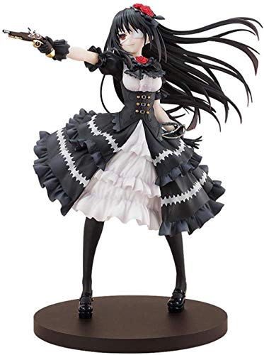 23cm Anime Figure Fecha A Live 30 Aniversario 1 / 7ª Escala Ver. Tokisaki Kurumi Nightmate Action Figure Toys Action Figuren Sculpture