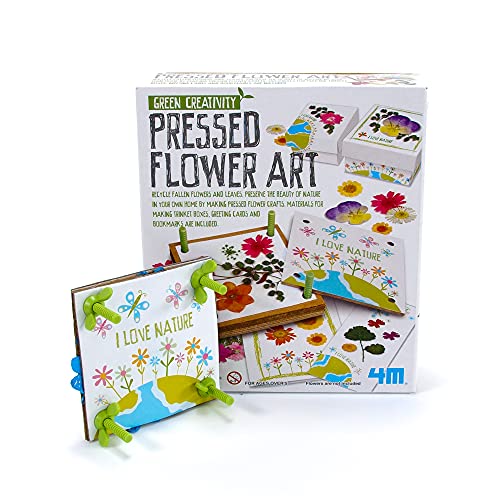 4 M presionado Flor Arte Kit