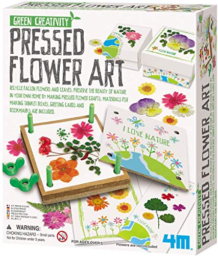 4 M presionado Flor Arte Kit