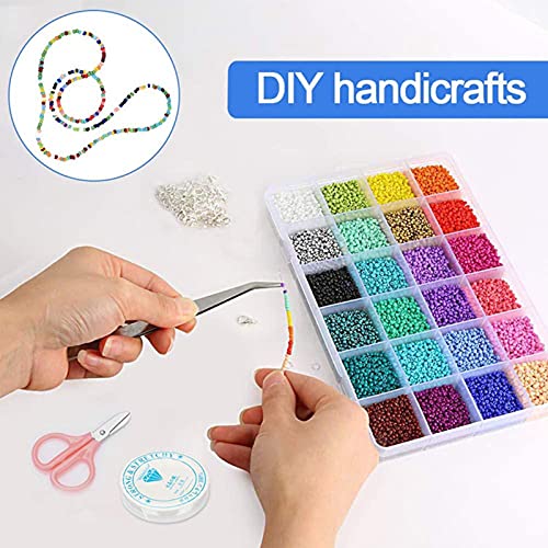 4mm R-ing DIY Mini Cuentas de Colores, con ​Letras Accesorios para la elaboración de Cuerdas Presente Regalo para Hacer Pulseras Collares Bisuteria Pendientes Cumpleaños Regalo para Niños Adultas