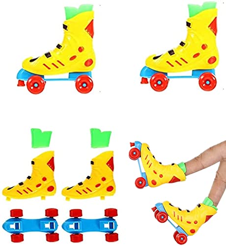 5 Pack Mini Juego de Juguetes para Dedos Finger Skate Mini Fingerboard Finger Bike Mini Bici Finger Scooter Roller Mini Patines Fingr Swing Board Juguetes Juegos para Niños Navidad