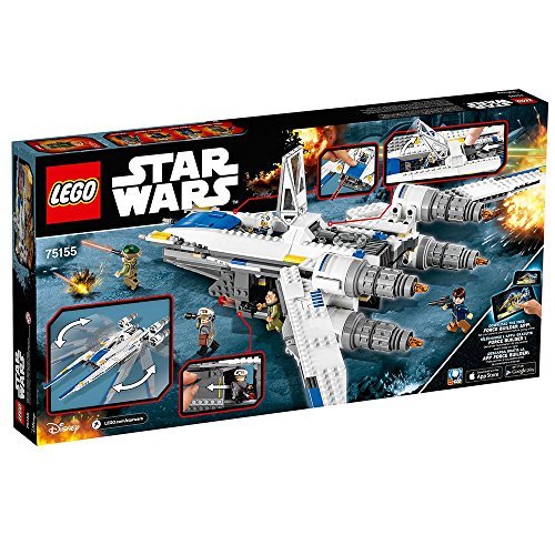 659 Count LEGO Star Wars Rebel U-Wing Fighter Model#75155 by LEGO