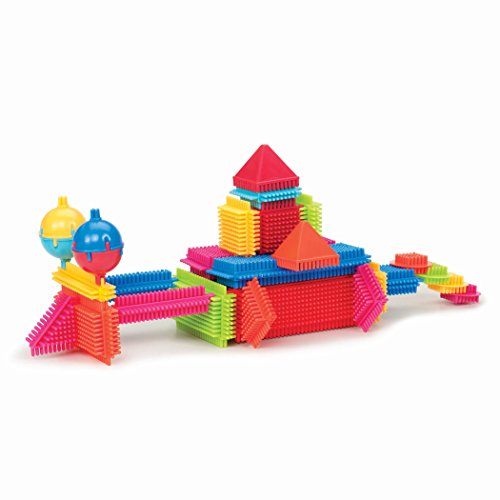 80pcs Bristle Blocks in Jar, Multicolor (3102Z)