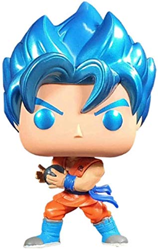 A-Generic Pop Dragon Ball Ssgss Goku Figura de acción 10Cm Kamehameha Figura de acción Juguetes Colección Modelo Juguetes