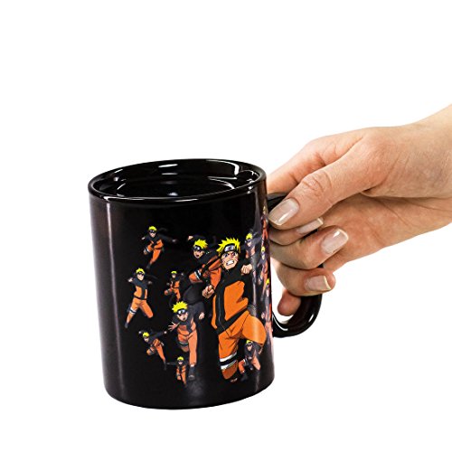 ABYstyle - NARUTO SHIPPUDEN - Taza cambia color con calor - 460 ml -multicloning