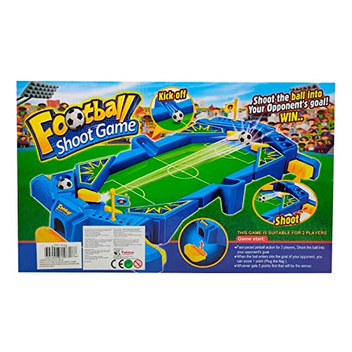 Acan Toinsa - Juego de Futbol con disparadores, Juego de Mesa, Juguete para niños, Pinball de Football, futbolín, 2 Jugadores, Dimensiones 36 x 22 x 4 cm