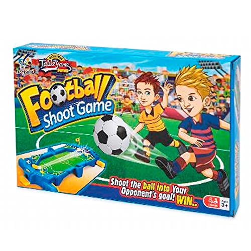 Acan Toinsa - Juego de Futbol con disparadores, Juego de Mesa, Juguete para niños, Pinball de Football, futbolín, 2 Jugadores, Dimensiones 36 x 22 x 4 cm