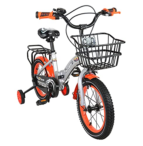 Airel Bicicletas Infantiles para Niños y Niñas | Bicis con Ruedines | Bicicleta Plegable | Bicicletas 18 Pulgadas