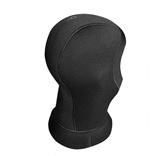 Aiyrchin Capucha De Buceo De Neopreno De 5 Mm Tapa De Buceo Unisex Unisex Cómodo Cómodo Mascarilla De Buceo para Snorkeling Surfing Kayak Satación Sailing Canoting 1pc XL