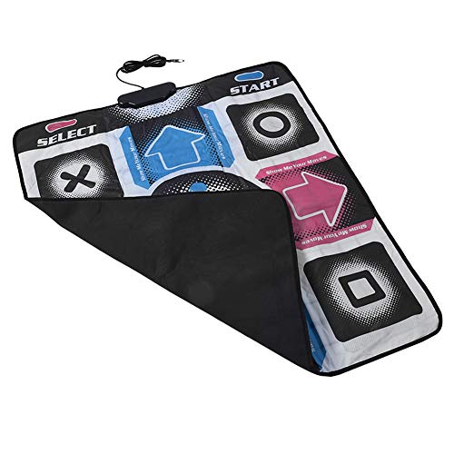 Alfombrilla de Baile, Almohadilla de Baile, Antideslizante Duradero y Resistente al Desgaste Dancing Step Dance Mat Pad Dancer Blanket con USB para PC, conexión USB, Alta sensibilidad