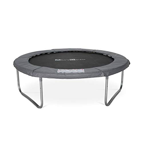 Alice's Garden Cama elástica 180 cm, Trampolín para niños, Gris, Altura de la Red de Seguridad 150 cm - Cassiope