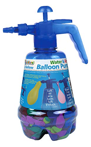 alldoro 60200 - Bomba de Agua y Aire para Globos, Multicolor